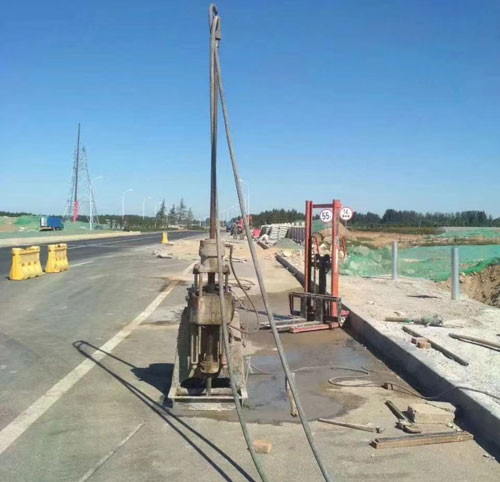 绵阳公路高聚物注浆加固